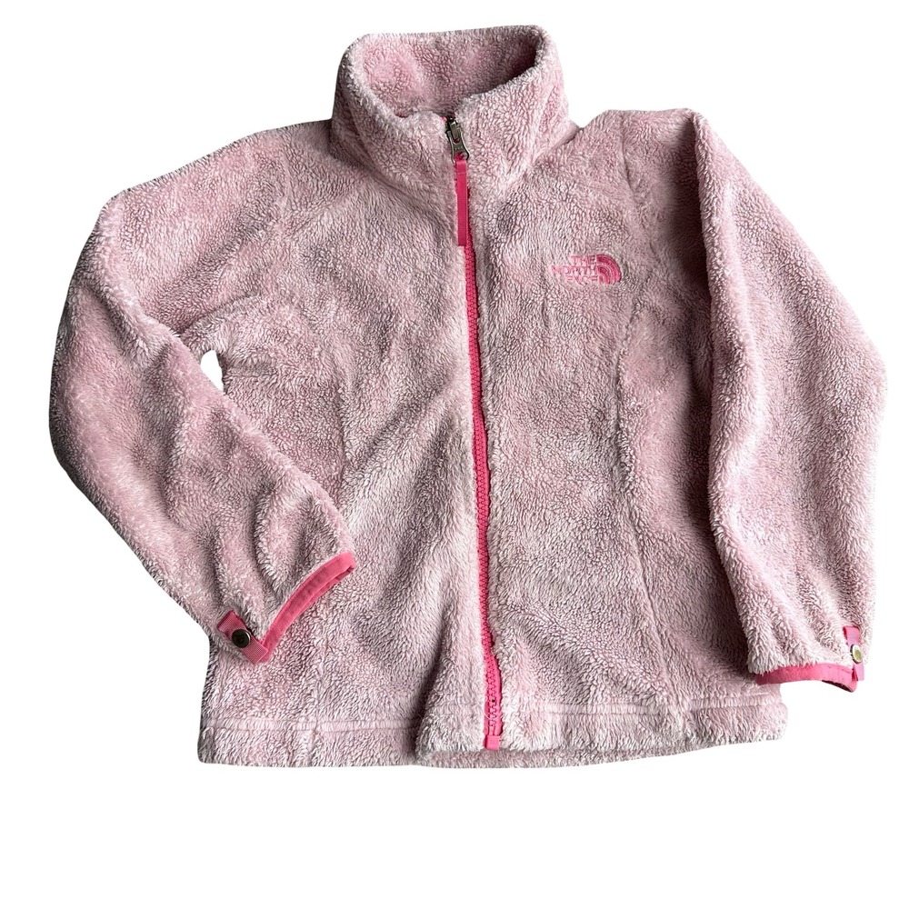 The North Face Jacket Size XXS Purple Mock Neck OSITO Fleece Full Zipper
